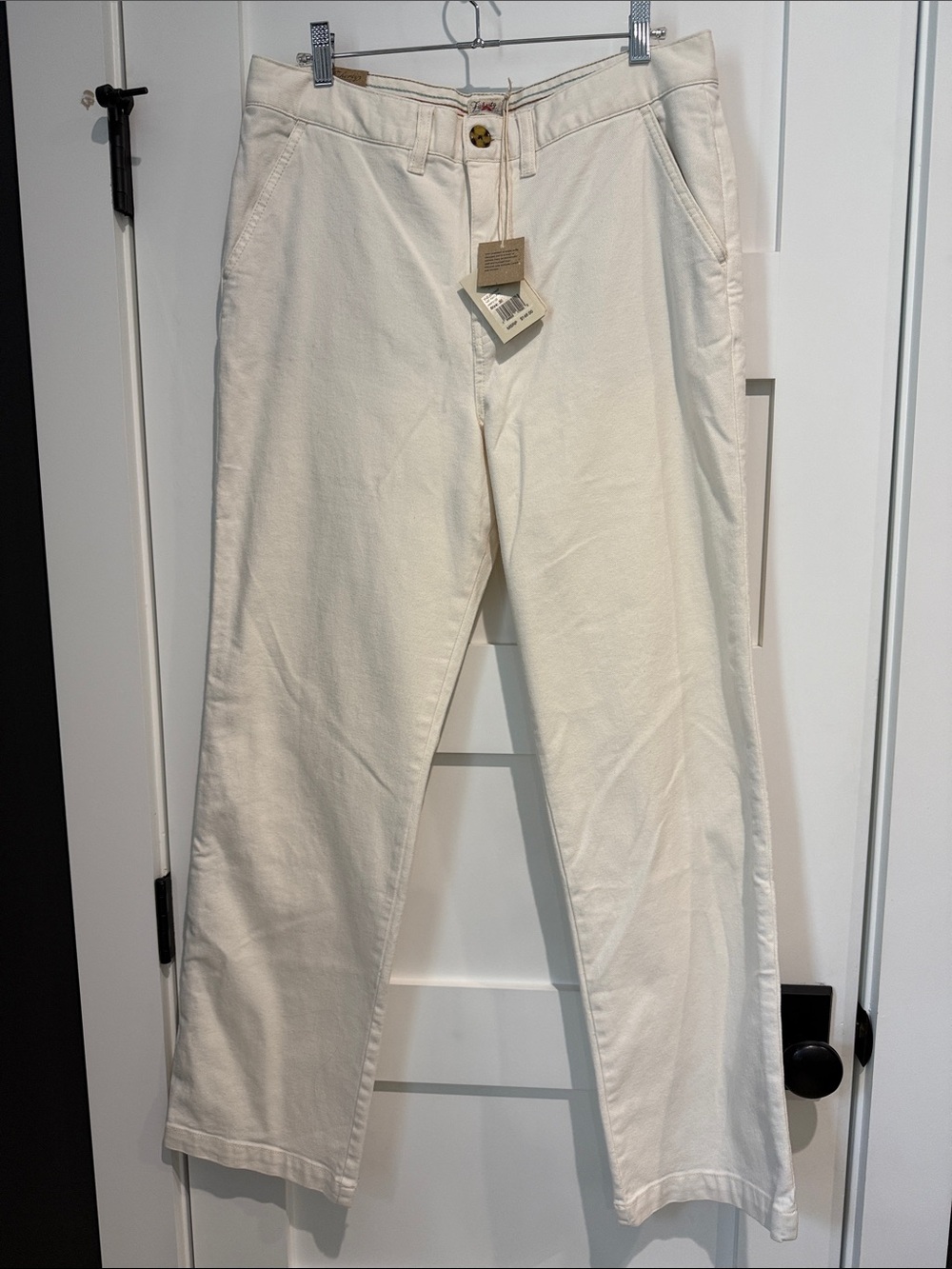 Faherty Women's Endless Pant - Natural NWT